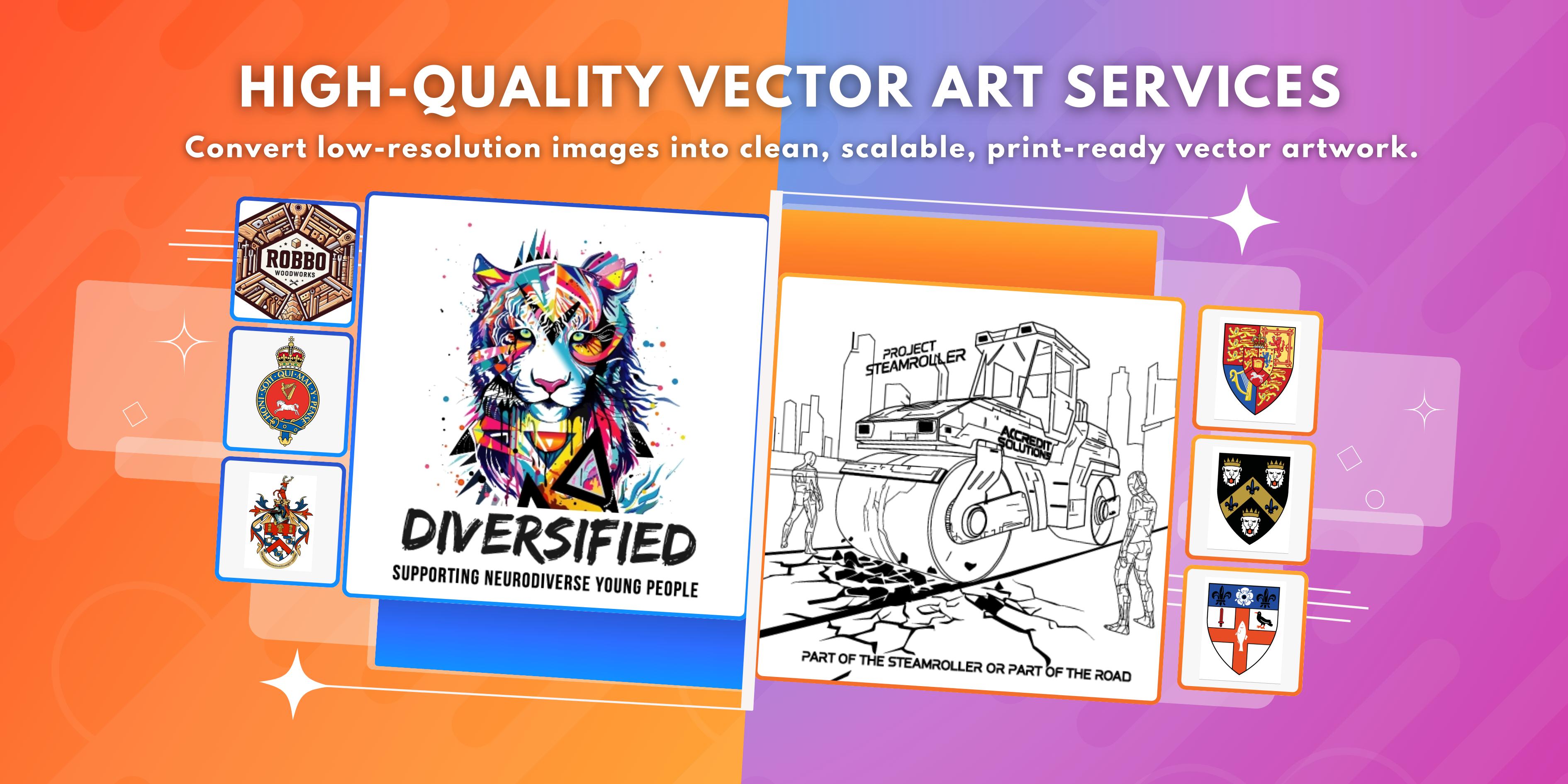 Abstract vector art